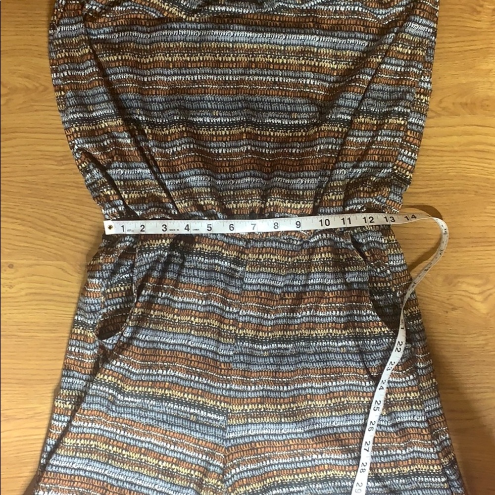Exit multicolored earth tones size Large Romper - Picture 4 of 8
